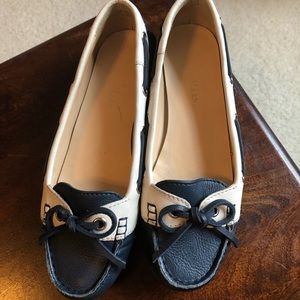 COLE HAAN Navy slip on Loafers Size 5